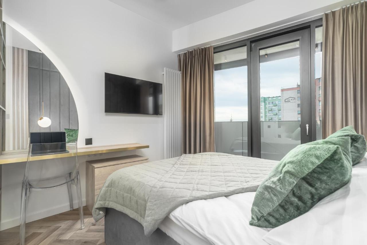 Comfy Apartments 4-5Th Floor Hanza Tower - Sauna & Pool Щецин Екстер'єр фото